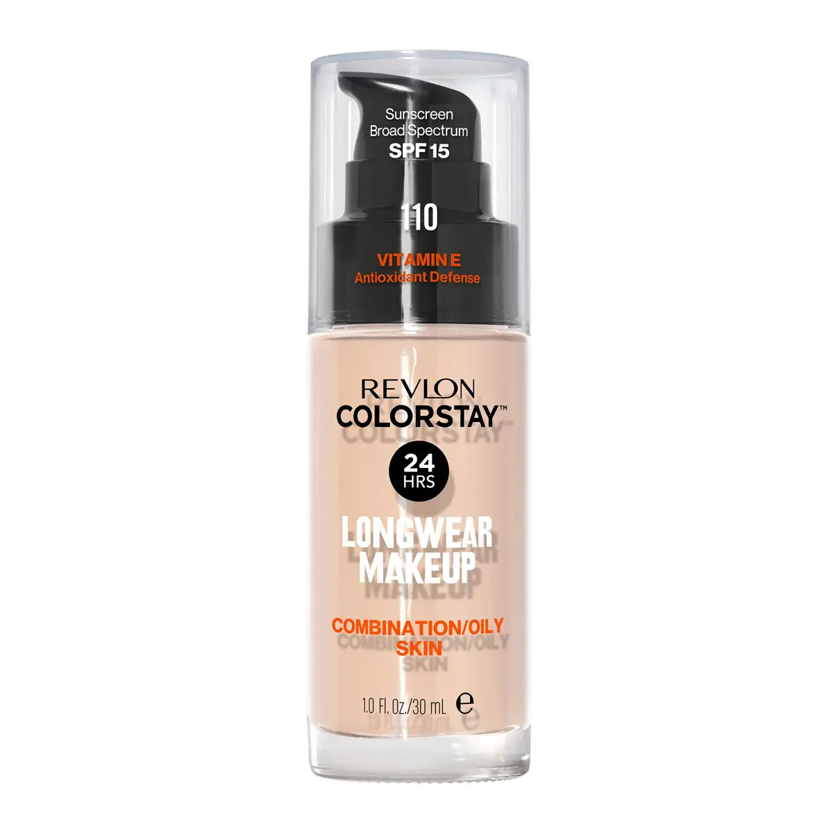 Revlon Colorstay Longwear Foundation for Combination/Oily Skin, 29.57 ml (1 fl oz) | Matte Finish, 24-Hour Wear - main product image
