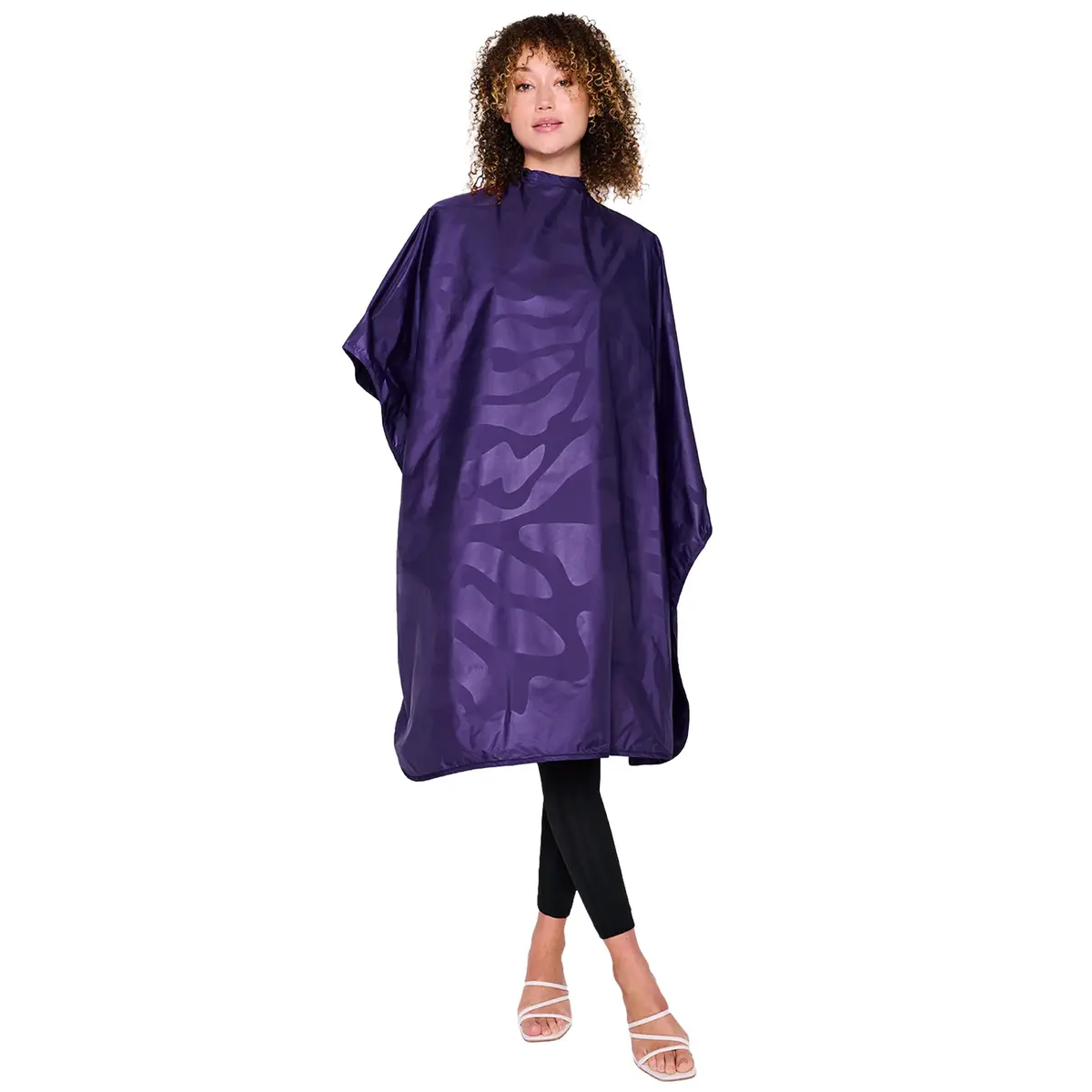 Betty Dain Zephyr Bleach-Proof All Purpose Styling Cape, 45" x 60", Purple - main product image
