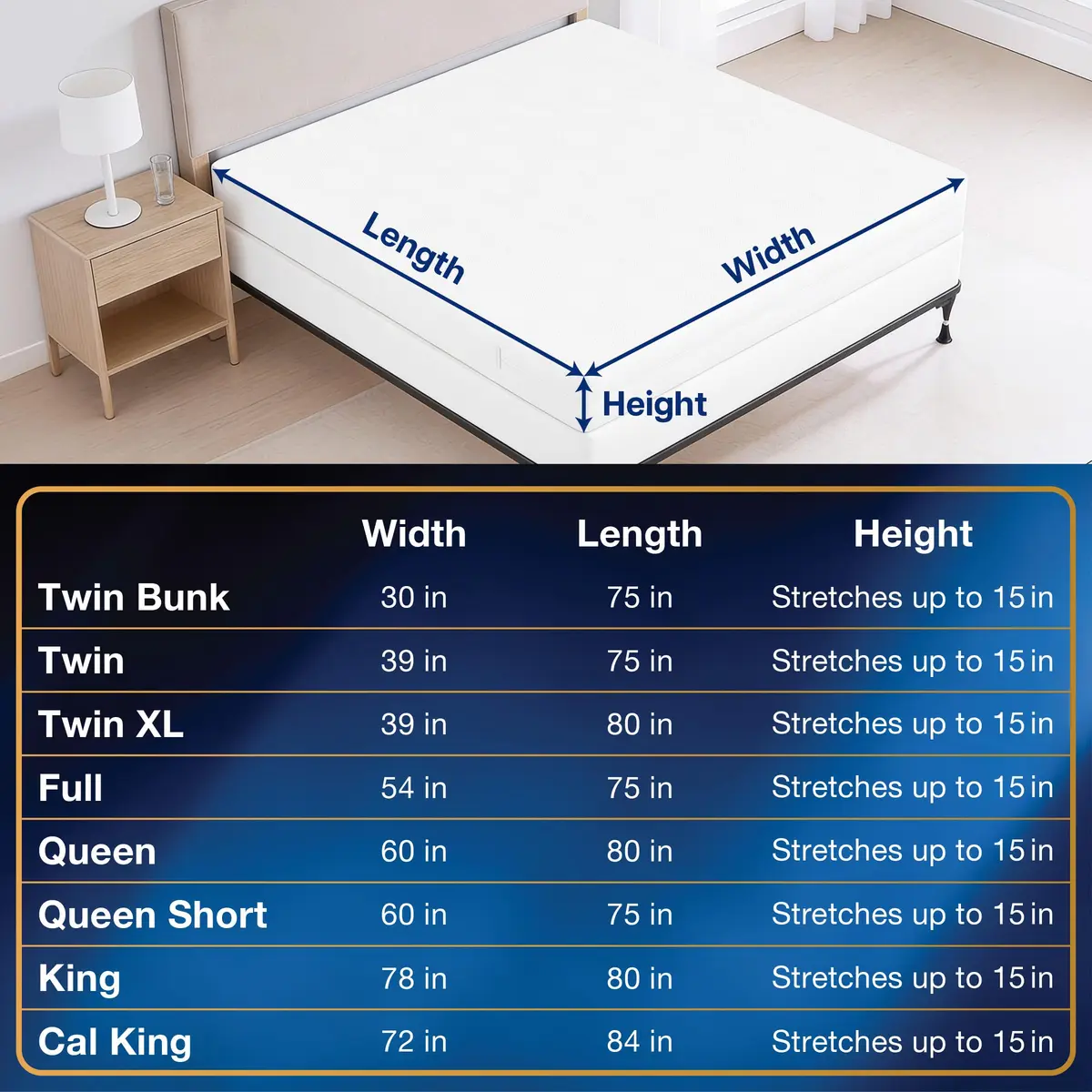 Bed Bug Blocker FRE146XXWHIT01 Mattress Protector, Twin, White | Triple Seal Water-Resistant Cover - view 8