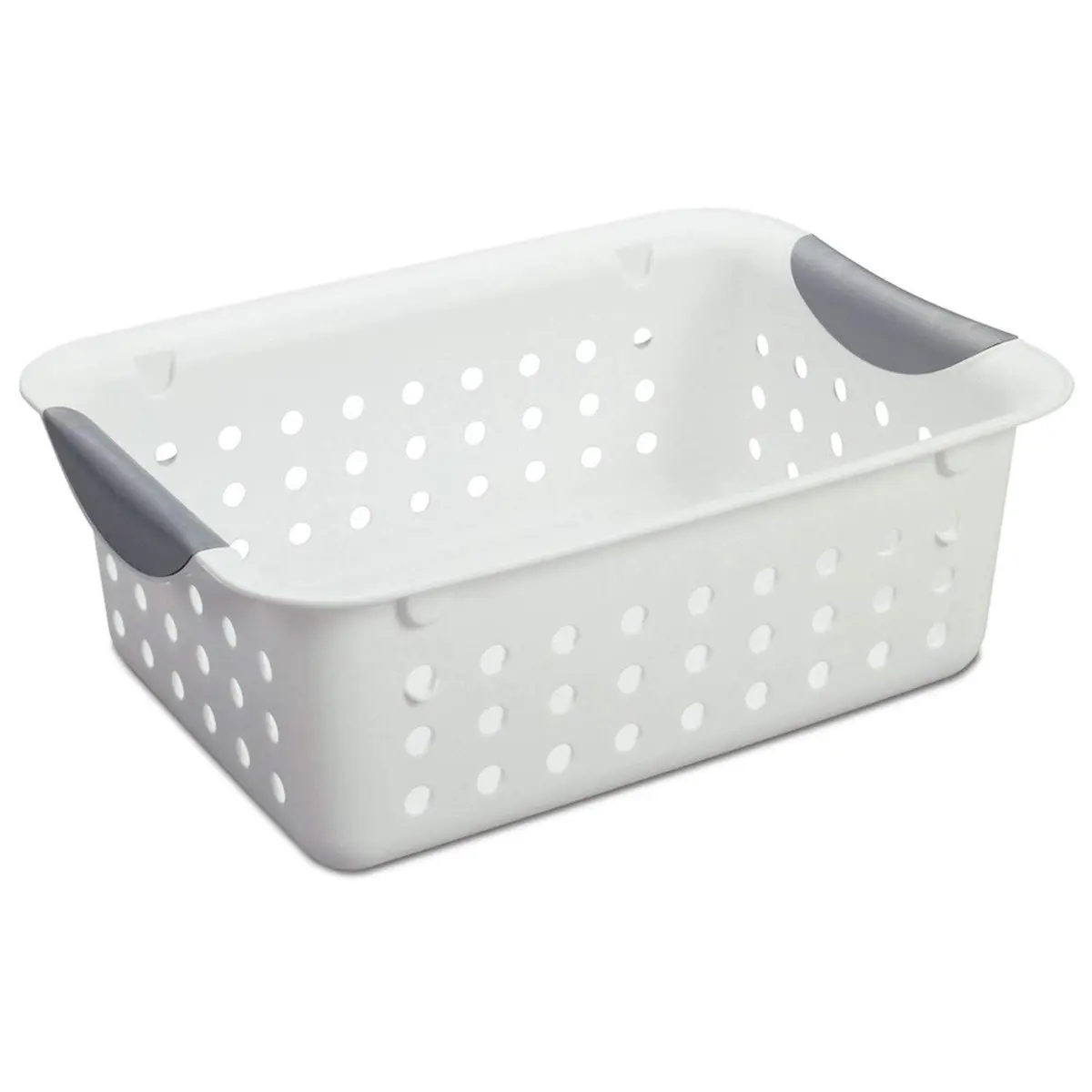 Sterilite Small Ultra Basket 27.61 cm (11.12"L x 8"W x 4"H) | Ventilated Storage for Home - view 4