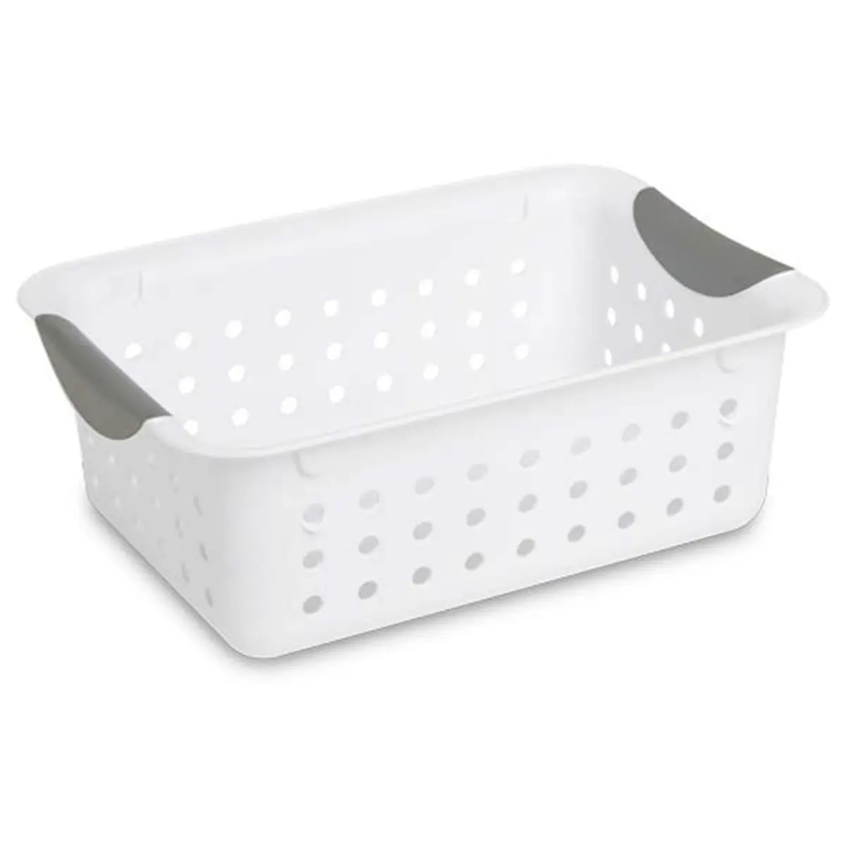 Sterilite Small Ultra Basket 27.61 cm (11.12"L x 8"W x 4"H) | Ventilated Storage for Home - main product image