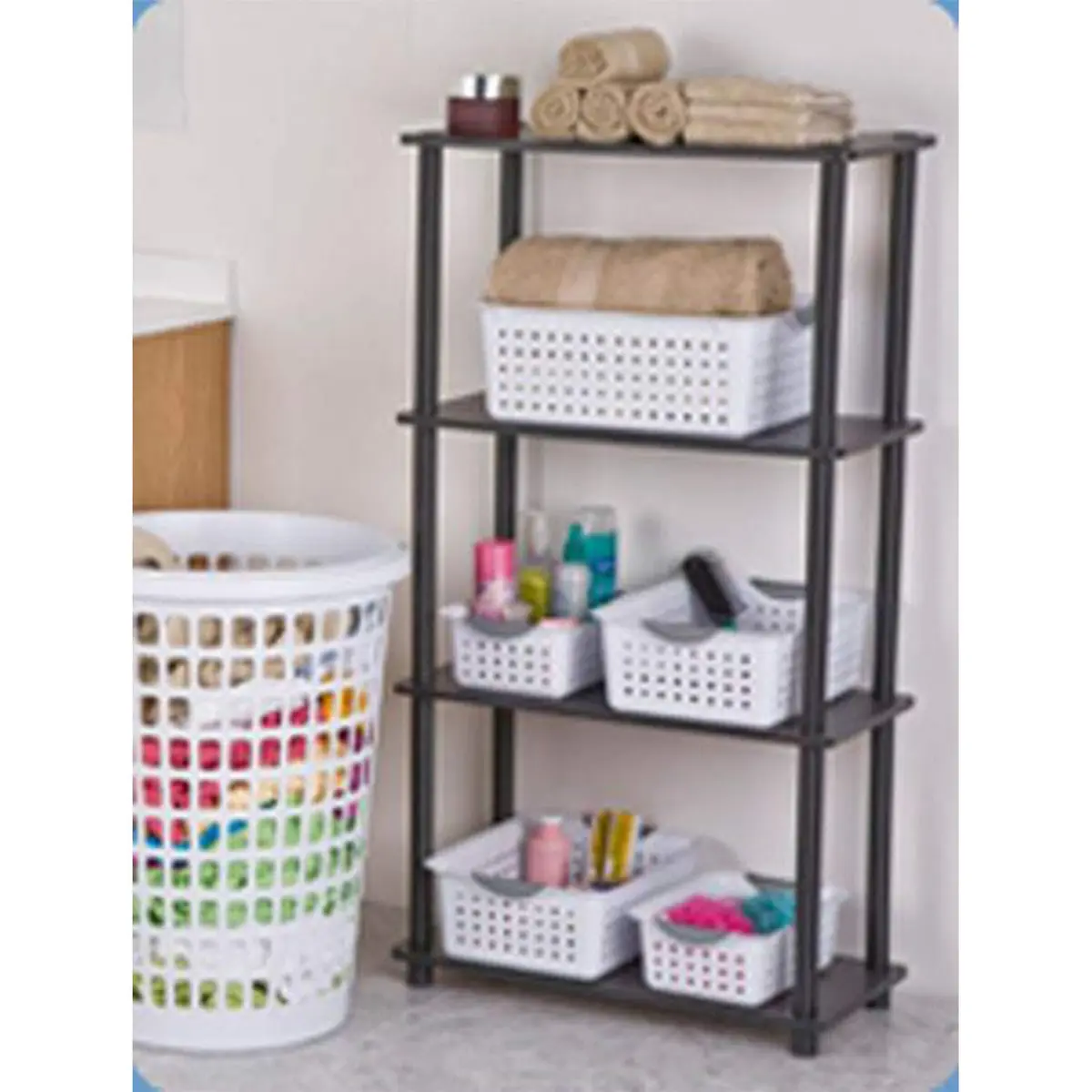 Sterilite Small Ultra Basket 27.61 cm (11.12"L x 8"W x 4"H) | Ventilated Storage for Home - view 7