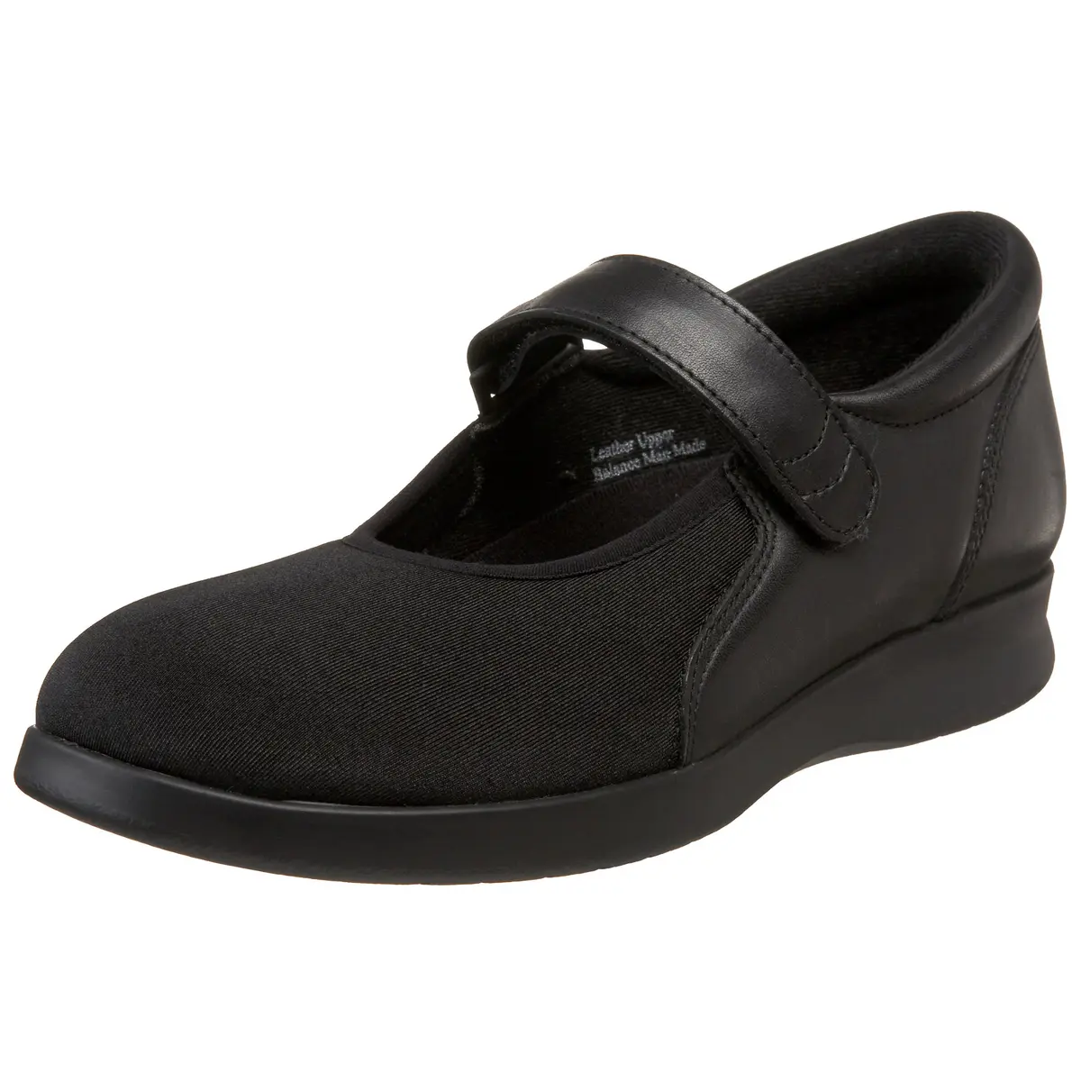 Drew Women's Bloom II Comfortable Mary Jane Stretch Shoes for Women with Extra Depth Black Leather/Stretch 8.5 W US - main product image
