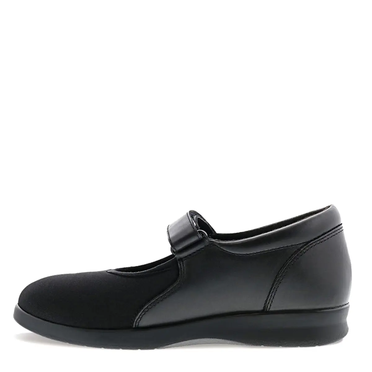 Drew Women's Bloom II Comfortable Mary Jane Stretch Shoes for Women with Extra Depth Black Leather/Stretch 8.5 W US - view 5
