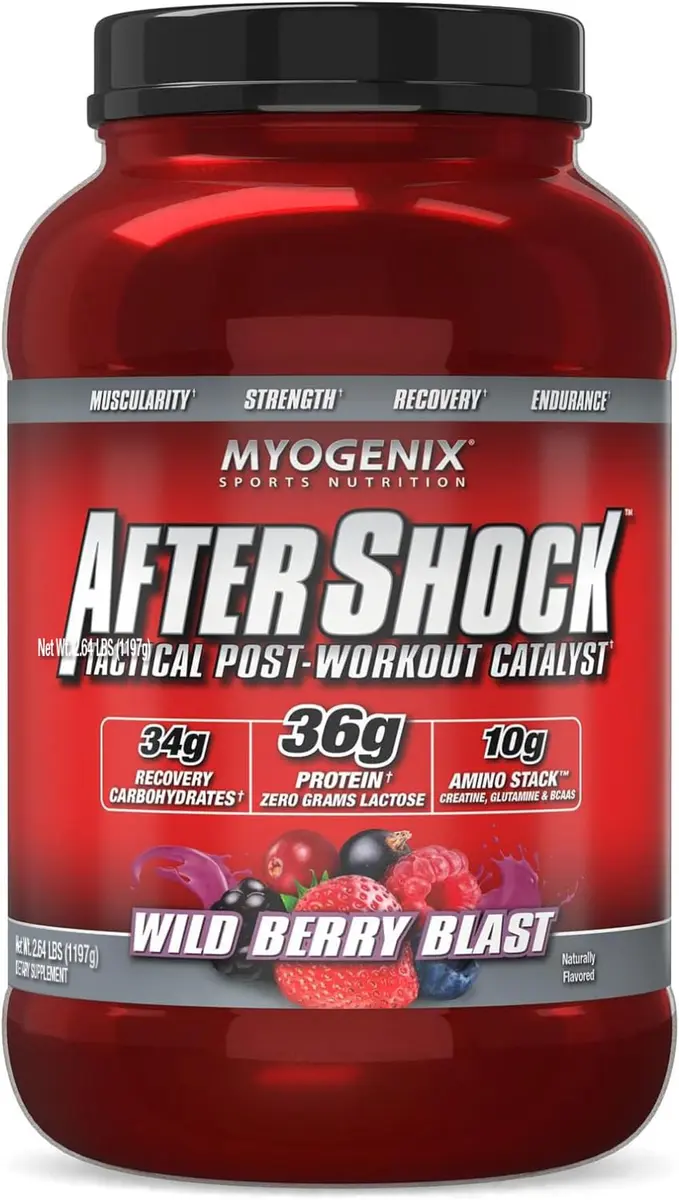 Myogenix Aftershock Post Workout 3 lbs | Supports Muscle Growth & Recovery - main product image