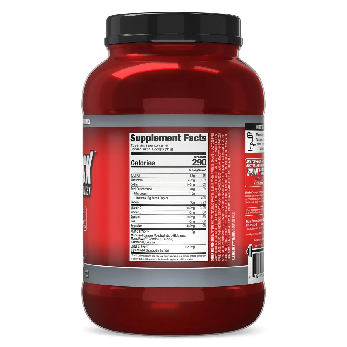 Myogenix Aftershock Post Workout 3 lbs | Supports Muscle Growth & Recovery - view 7