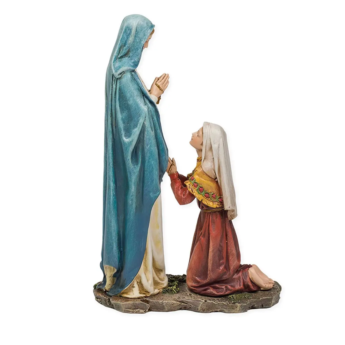 Roman Our Lady of Lourdes Statue 10.5" | Faith Decor for Prayer Spaces - view 4