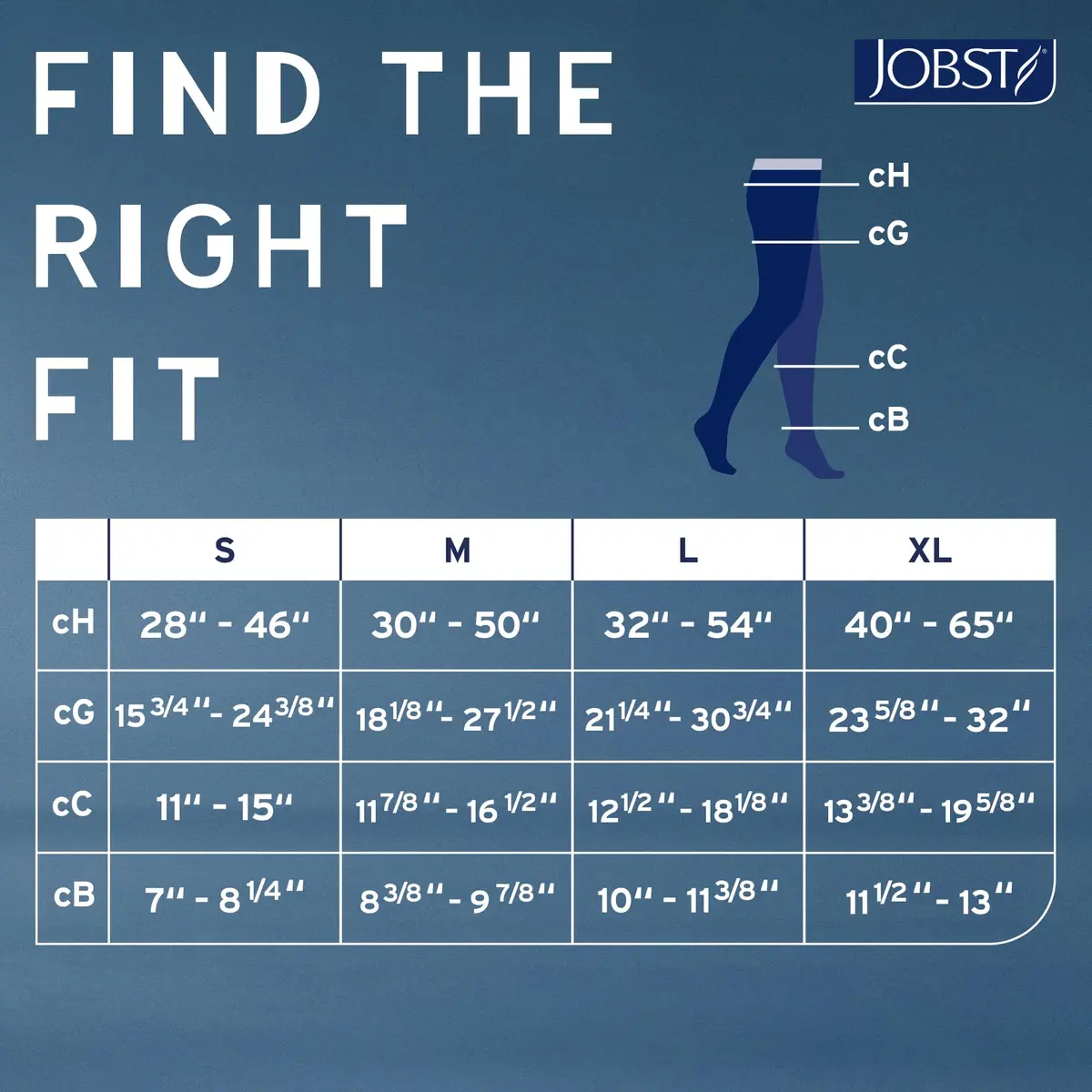 JOBST Relief 20-30mmHg Compression Stockings Waist High Beige Large | Durable, Physician Recommended for Tired Legs - view 5