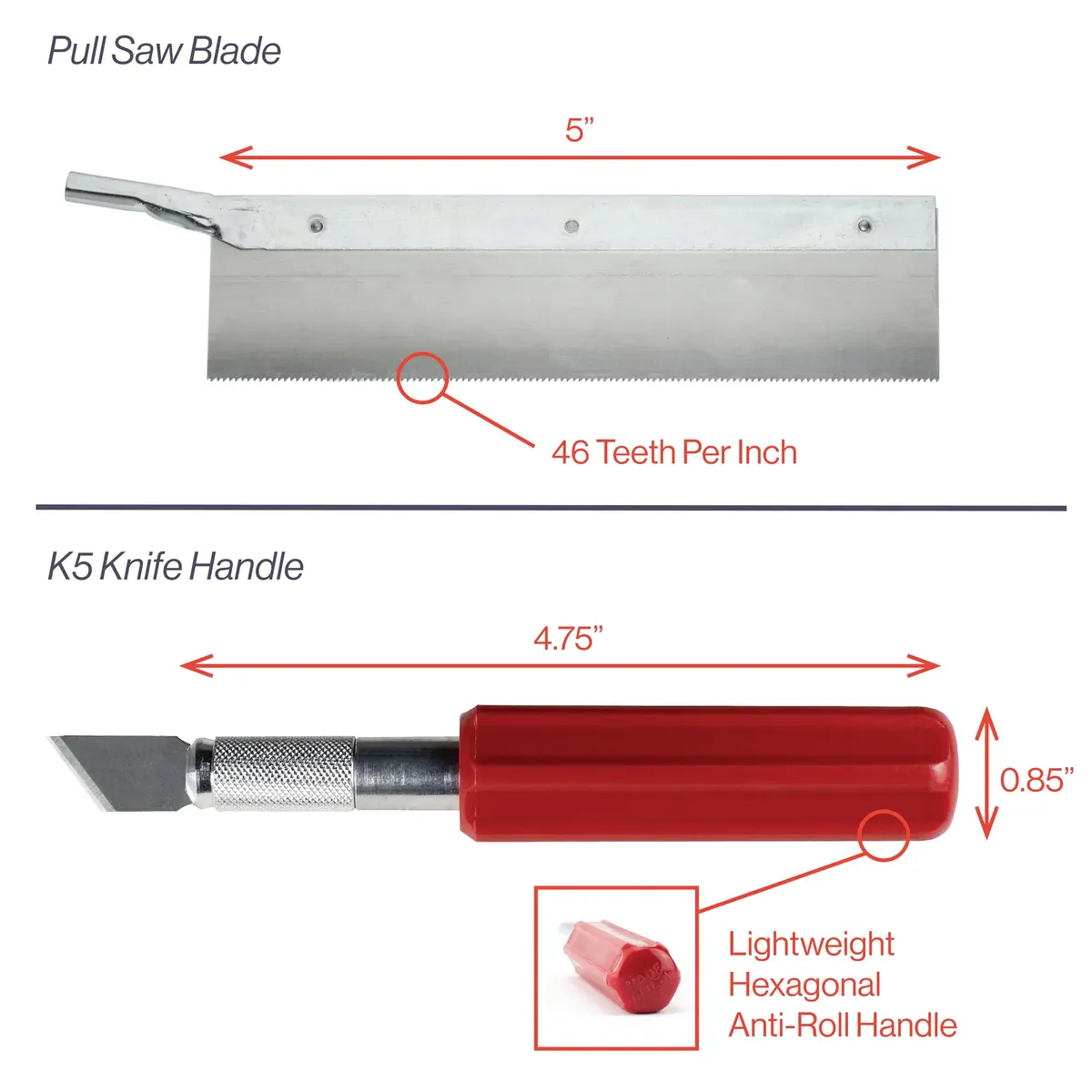 Excel Blades Mini Miter Box & Razor Saw Set 6-Inch Aluminum | Precision Cuts for Wood, Plastic, Soft Metals - view 3