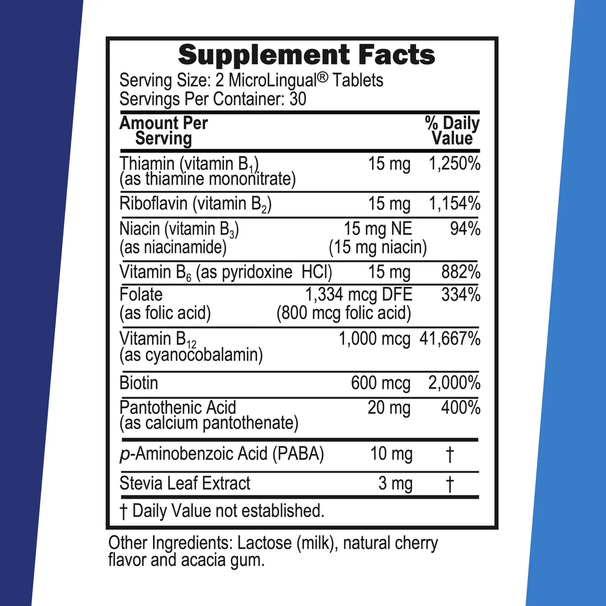 Superior Source Women's B Complex with B-12 and B-3, 60 Sublingual Tablets | Supports Energy & Heart Health - view 2