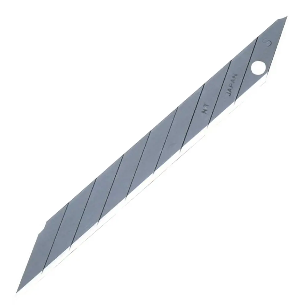 NT Cutter 9mm Snap-Off Blades | Precision Carbon Steel Blades for Vinyl, Leather & Sign Making - main product image