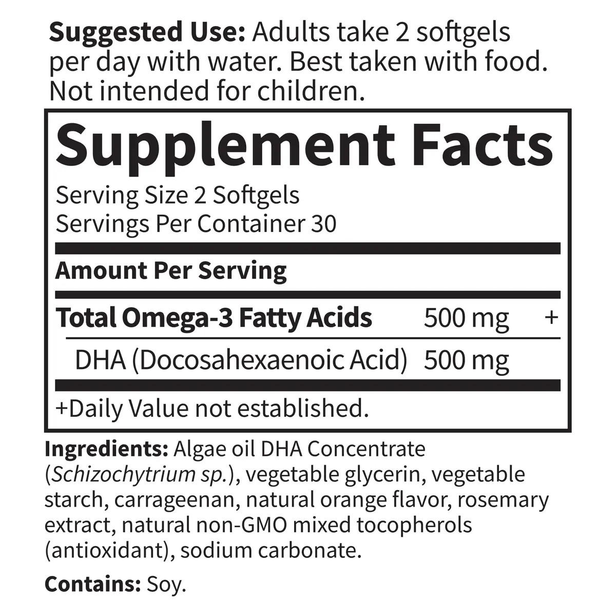 Garden of Life Minami Algae Omega 3 Vegan DHA, Orange, 60 Mini Softgels | Brain & Eye Health Support - view 7