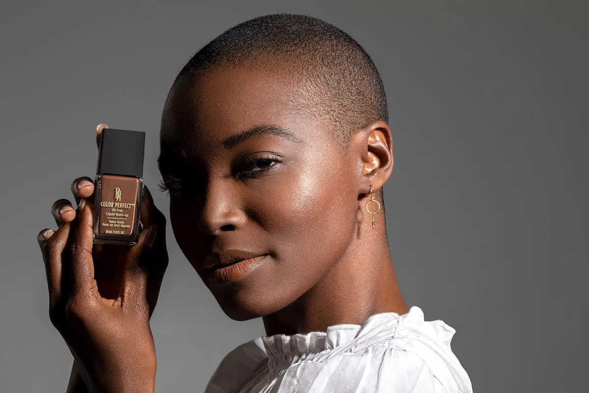 Black Radiance Color Perfect Liquid Foundation Makeup Butter Scotch 29.57ml (1 Fl Oz) | Full Coverage for All Skin Tones - view 9