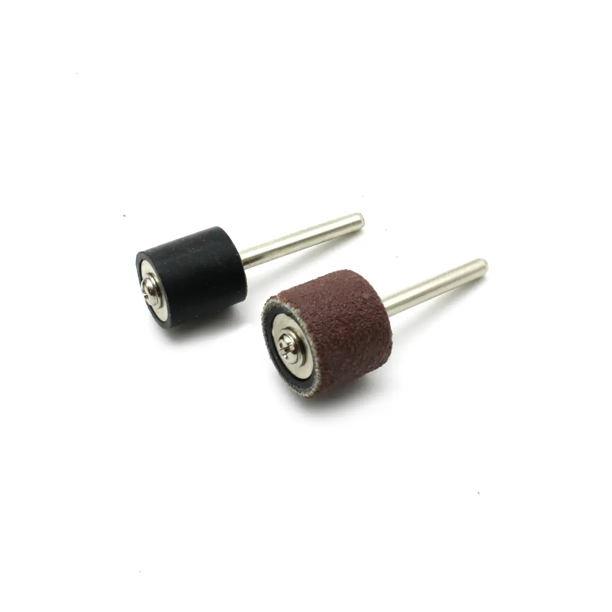 TEMO 100-Piece 1/2" Grit 120 Medium Sand Drum Set with 2 Mandrels | For Dremel Rotary Tools - view 2
