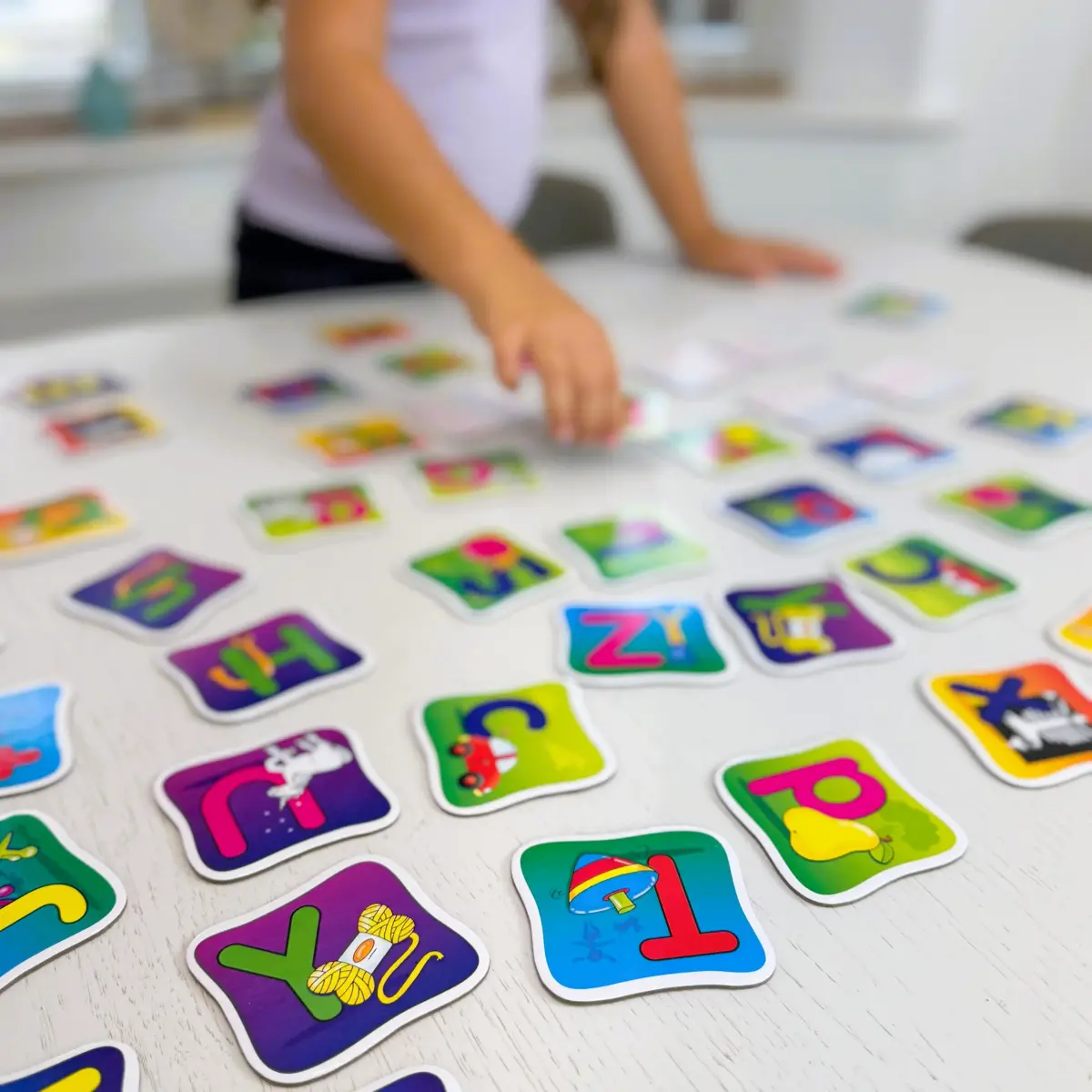The Learning Journey Match It! Memory Alphabet Capital and Lowercase Letter Matching Game with 26 Matching Pairs | Award Winning Educational Toy for Kids 3+ - view 2