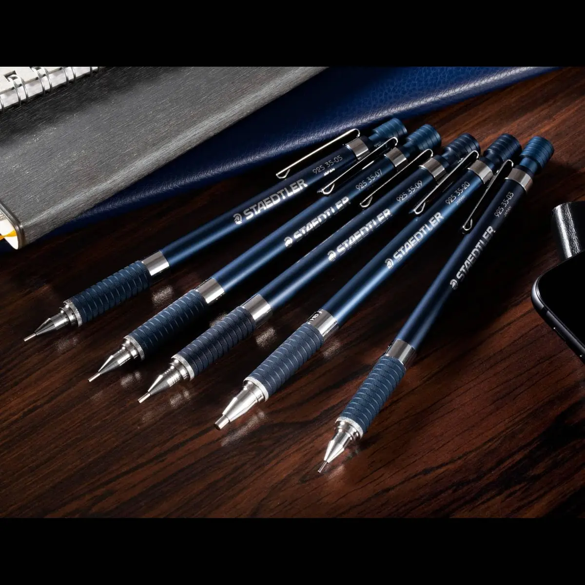 STAEDTLER Mechanical Pencil 0.9mm Night Blue Series | Fine Drafting Tool for Students & Professionals - view 8