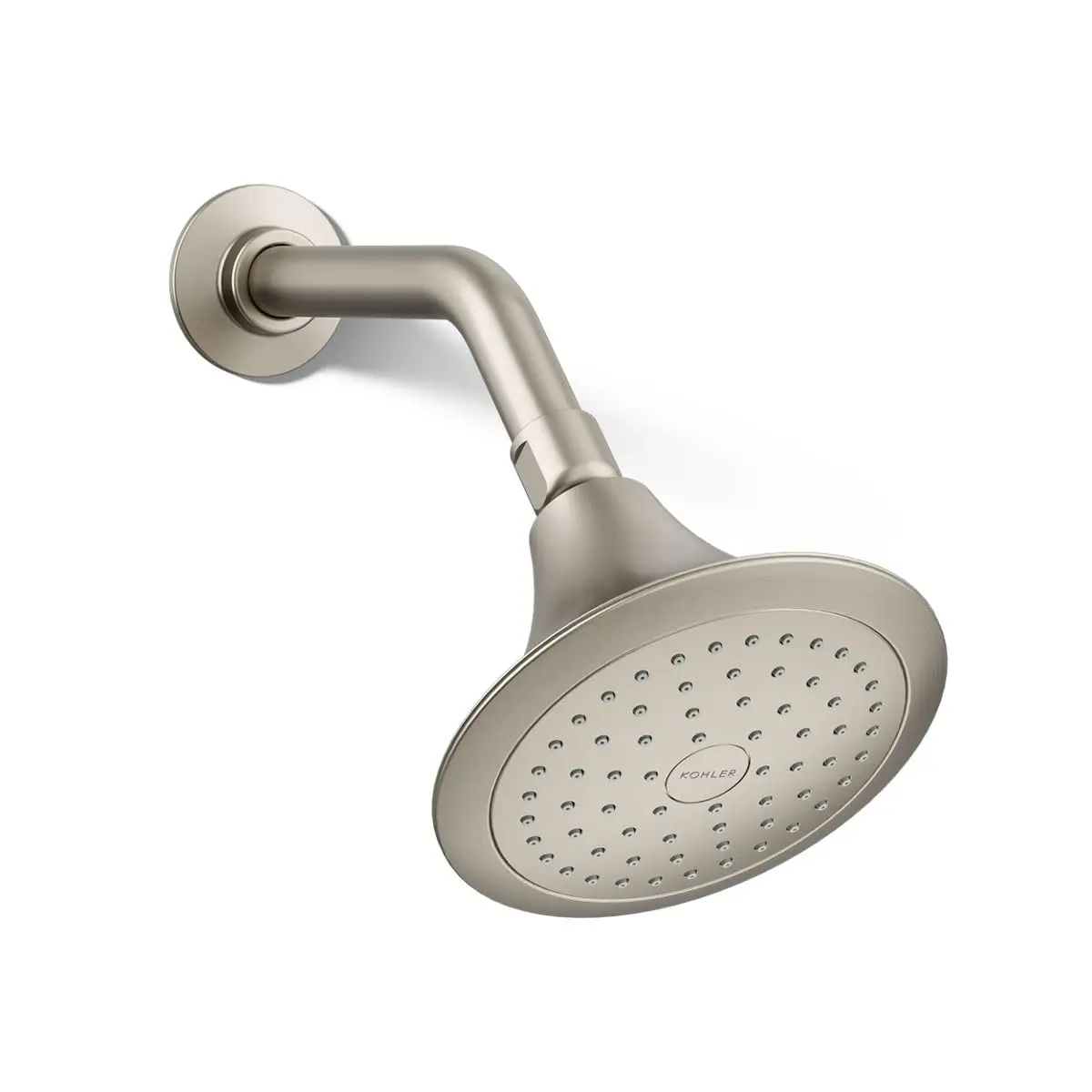 Kohler Forté Single-Function Showerhead 2.5 GPM | Corrosion Resistant Brushed Nickel - main product image