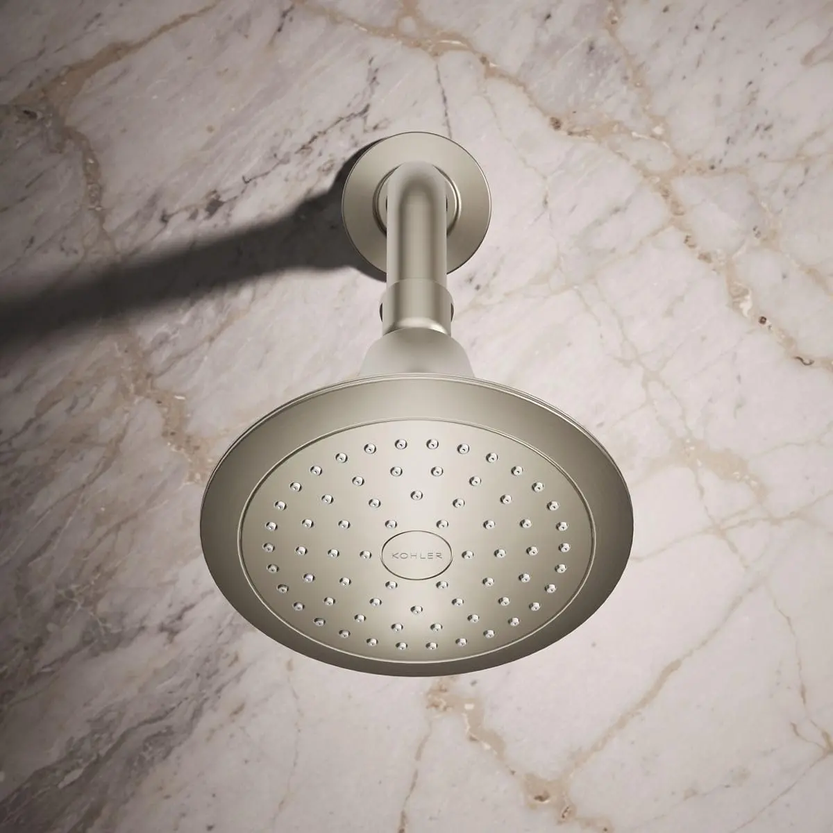 Kohler Forté Single-Function Showerhead 2.5 GPM | Corrosion Resistant Brushed Nickel - view 4