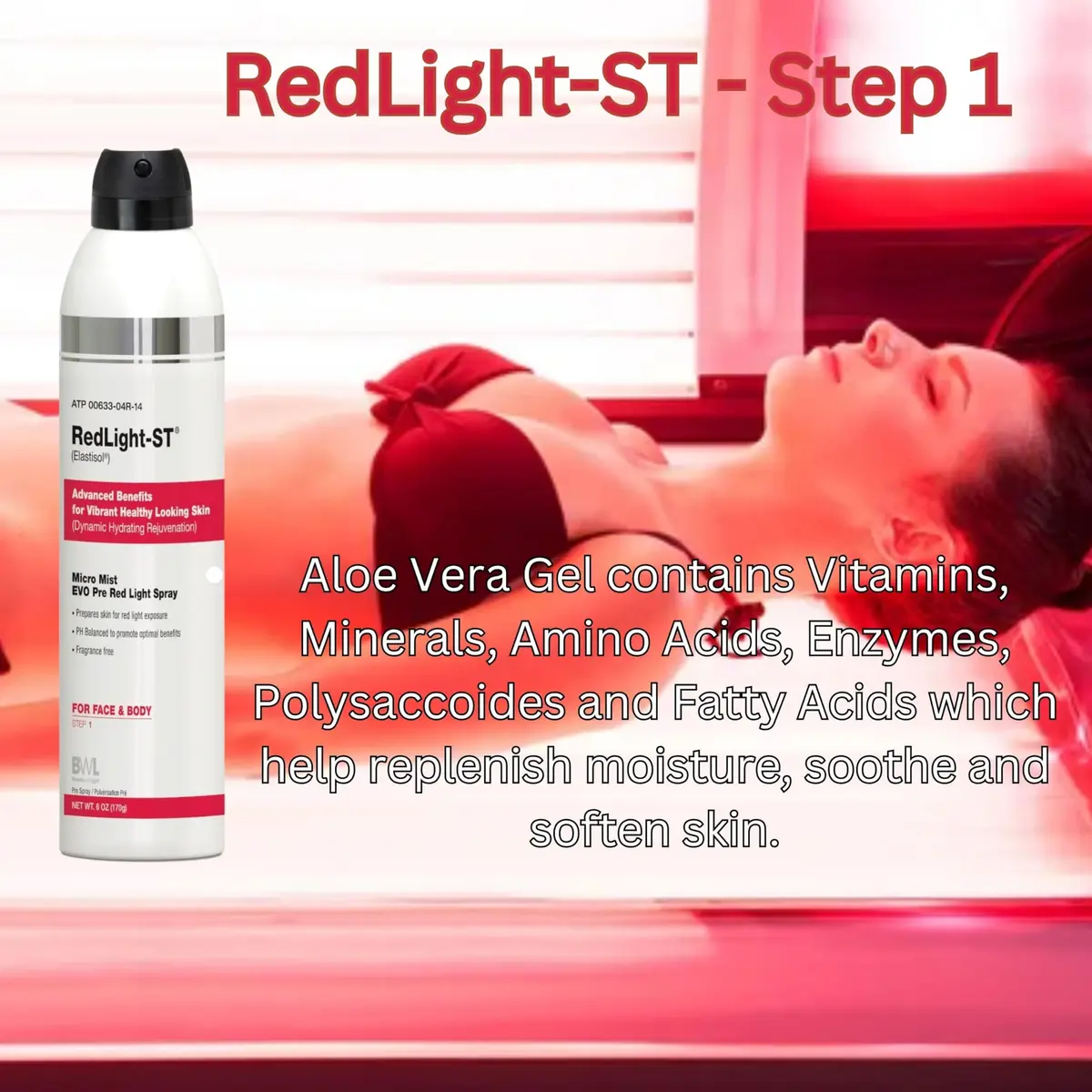 RedLight-ST Micro Mist EVO Pre Therapy Spray 178 ml (6.03 Fl Oz) | Skin Prep for Red Light Therapy - view 8
