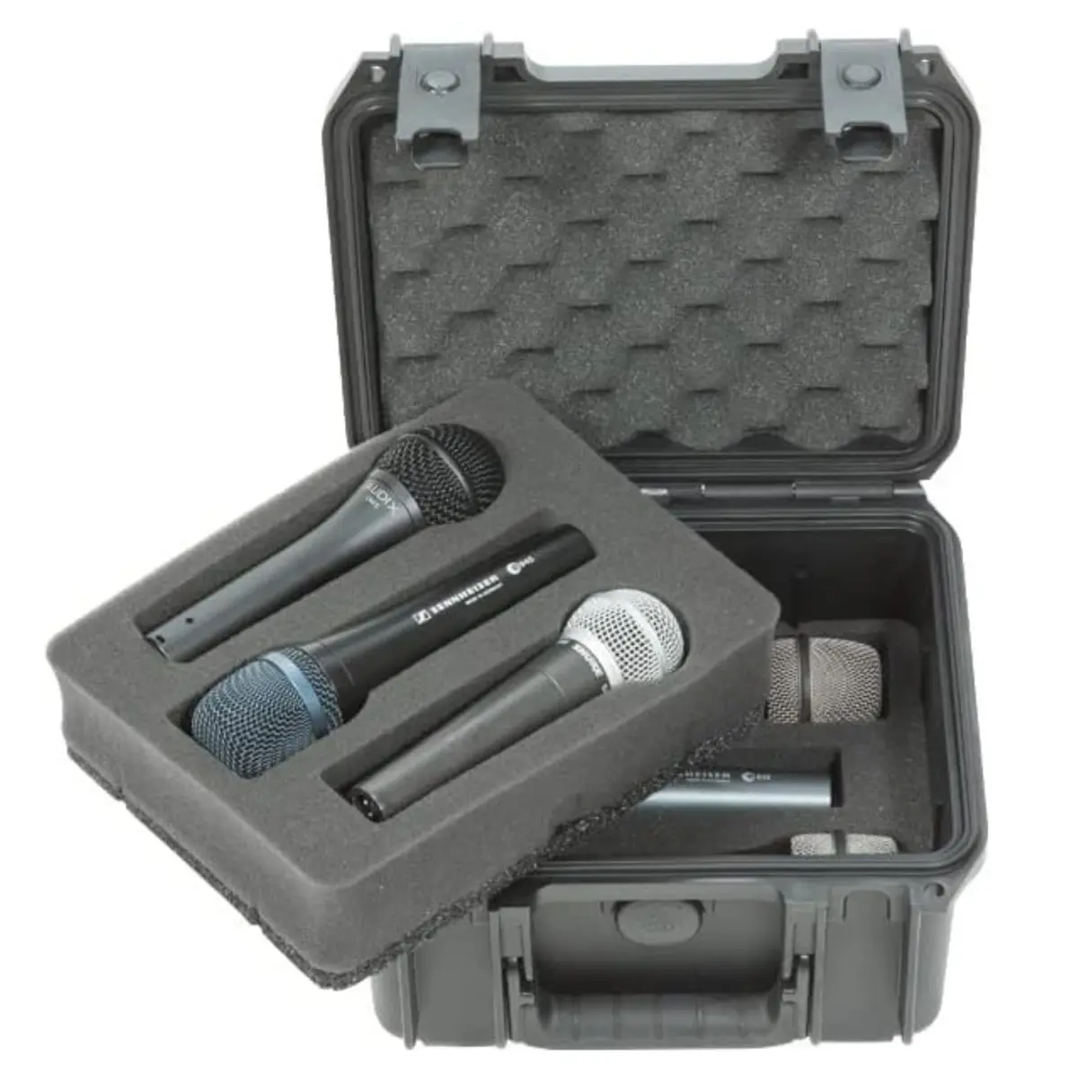 SKB 3I-0907-MC6 Injection-Molded Waterproof Mic Case for Six Microphones - Black | 2.3 kg (3.5 lb) Case - view 9