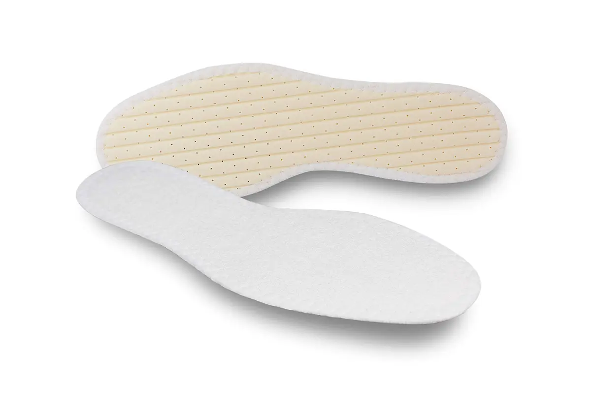 pedag Summer, Pure Terry Cotton Insoles | Absorbs Sweat & Controls Odor, Washable, US Men 15/ EU 48 - main product image