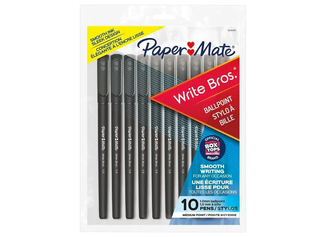 Paper Mate Ballpoint Pen Medium Point | Reliable Black Ink for Office & School - view 2