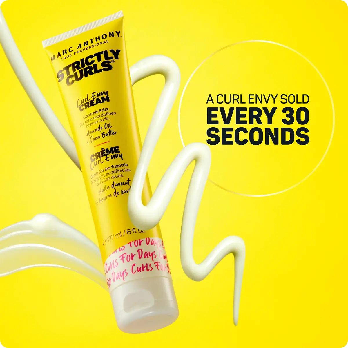 Marc Anthony Strictly Curls Envy, Curl Defining Cream for Curly & Wavy Hair | Moisture & Frizz Control (70-120 chars) - view 6