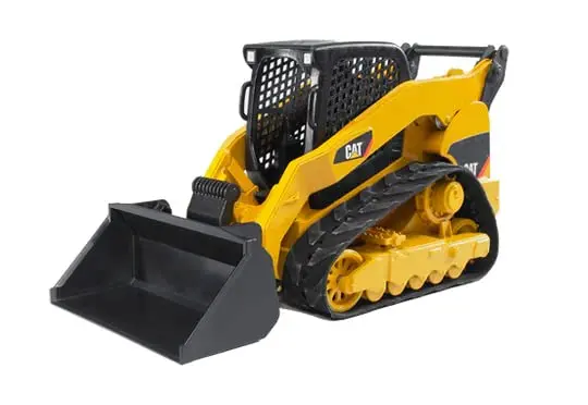 Bruder Construction Realistic CAT Compact Track Loader 15in (38cm) | Multi-Functional Toy for Kids 3+ - view 2