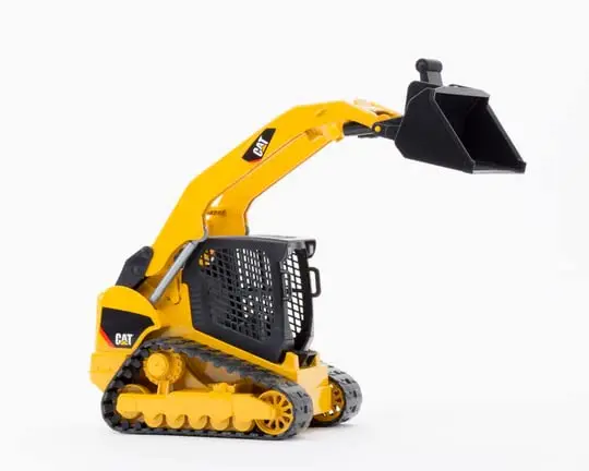 Bruder Construction Realistic CAT Compact Track Loader 15in (38cm) | Multi-Functional Toy for Kids 3+ - view 4