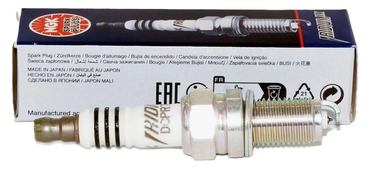 NGK Iridium IX DCPR7EIX Spark Plugs Pair | Ultra-small Electrode, Anti-corrosion, Pre-gapped - view 2