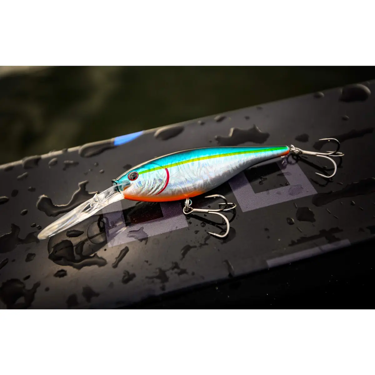 Berkley Flicker Shad Fishing Lure, Firetiger, 5/16 oz (8.8 g), 2 3/4in (7cm) | Realistic Crankbait with Fusion19 Hook - view 8