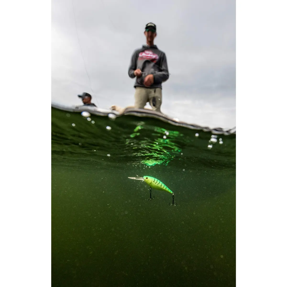 Berkley Flicker Shad Fishing Lure, Firetiger, 5/16 oz (8.8 g), 2 3/4in (7cm) | Realistic Crankbait with Fusion19 Hook - view 2