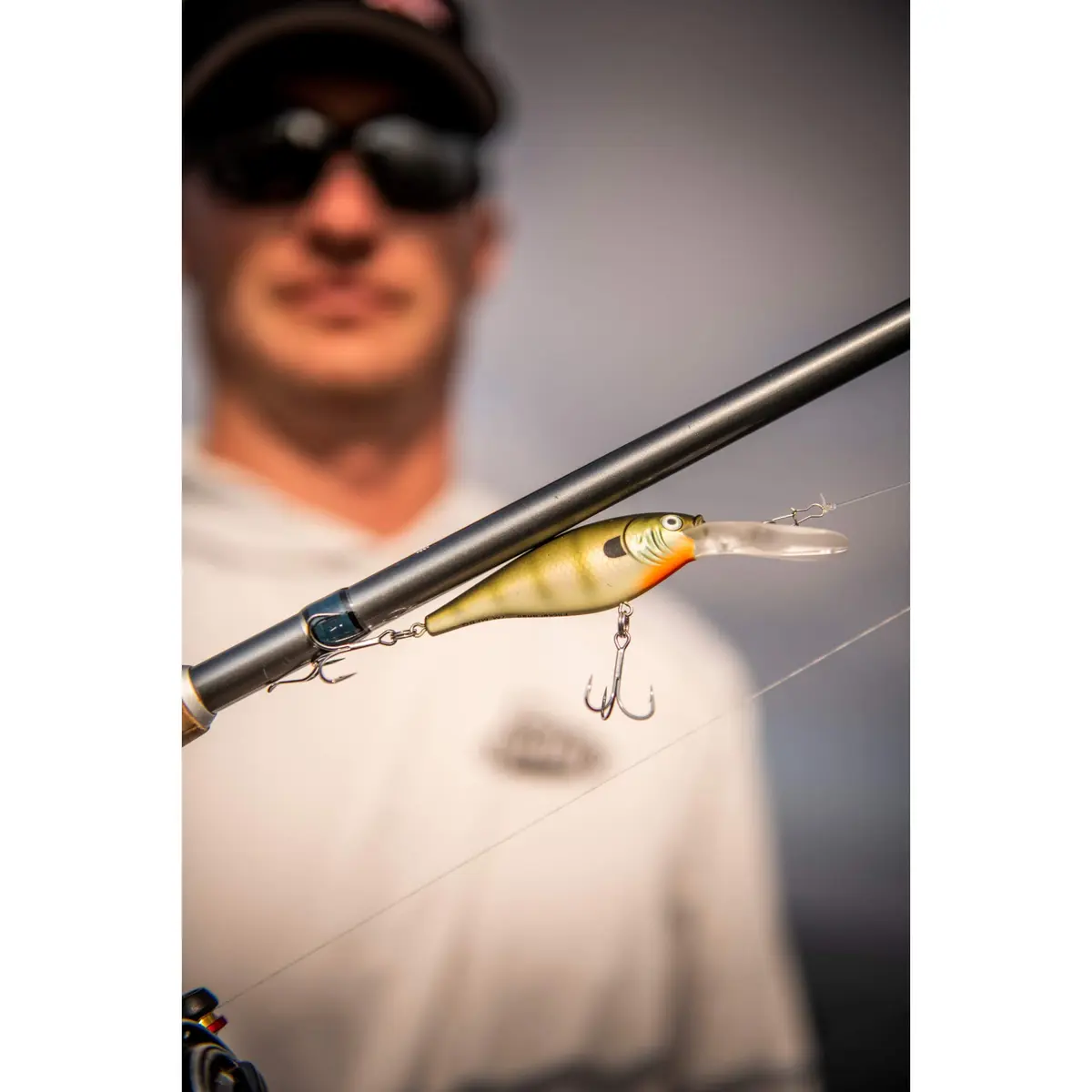 Berkley Flicker Shad Fishing Lure, Firetiger, 5/16 oz (8.8 g), 2 3/4in (7cm) | Realistic Crankbait with Fusion19 Hook - view 3