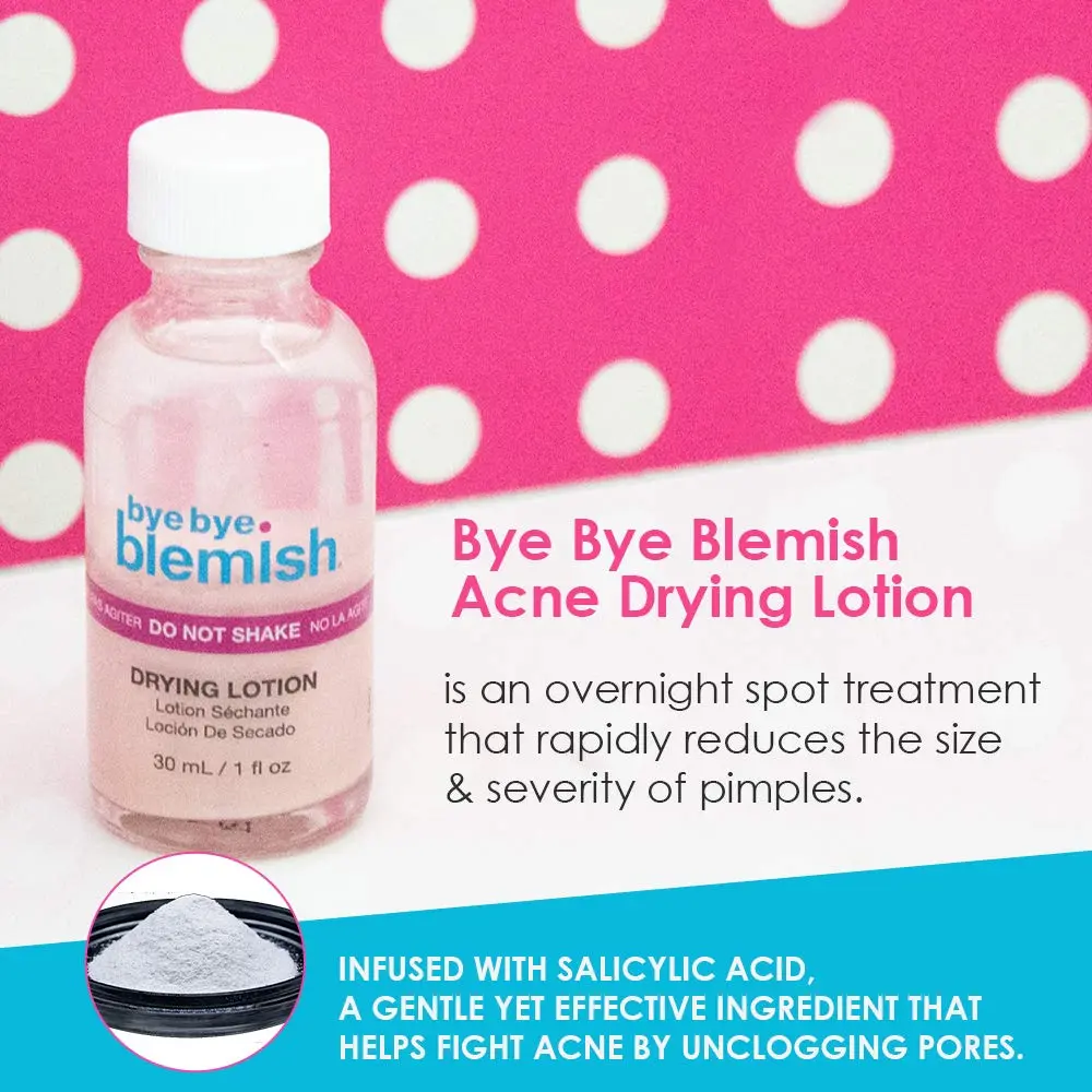 Bye Bye Blemish Acne Drying Lotion 1oz | Reduce Pimples Overnight for Sensitive Skin - view 3