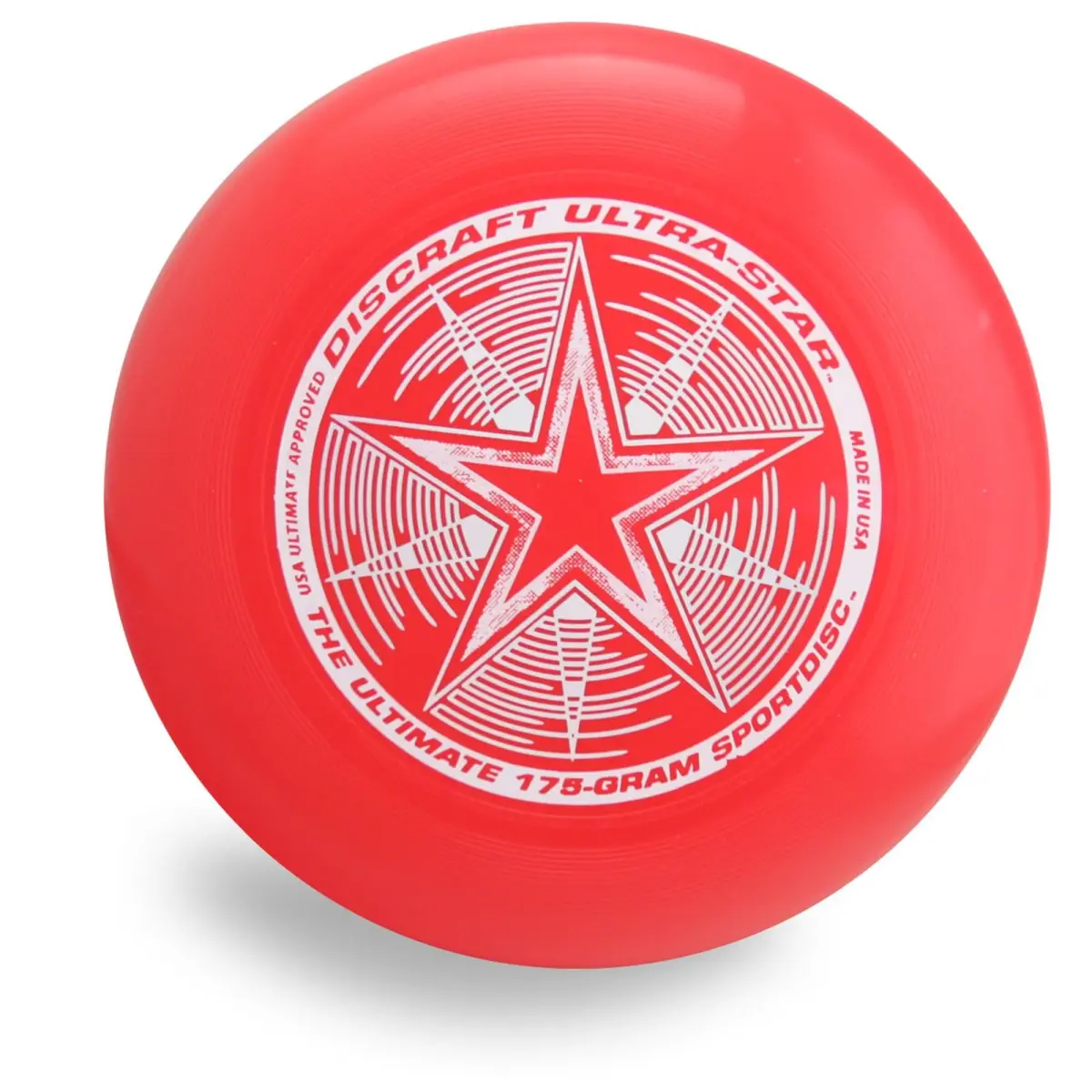 Discraft Ultra Star Sport Disc 175g Red | Official Disc of USA Ultimate - main product image