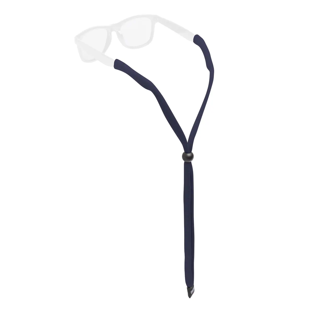 Chums Original Cotton Retainer - Unisex Eyewear Keeper for Sunglasses & Glasses - Adjustable Fit, Washable & Made in USA (Standard-End, Navy) - main product image