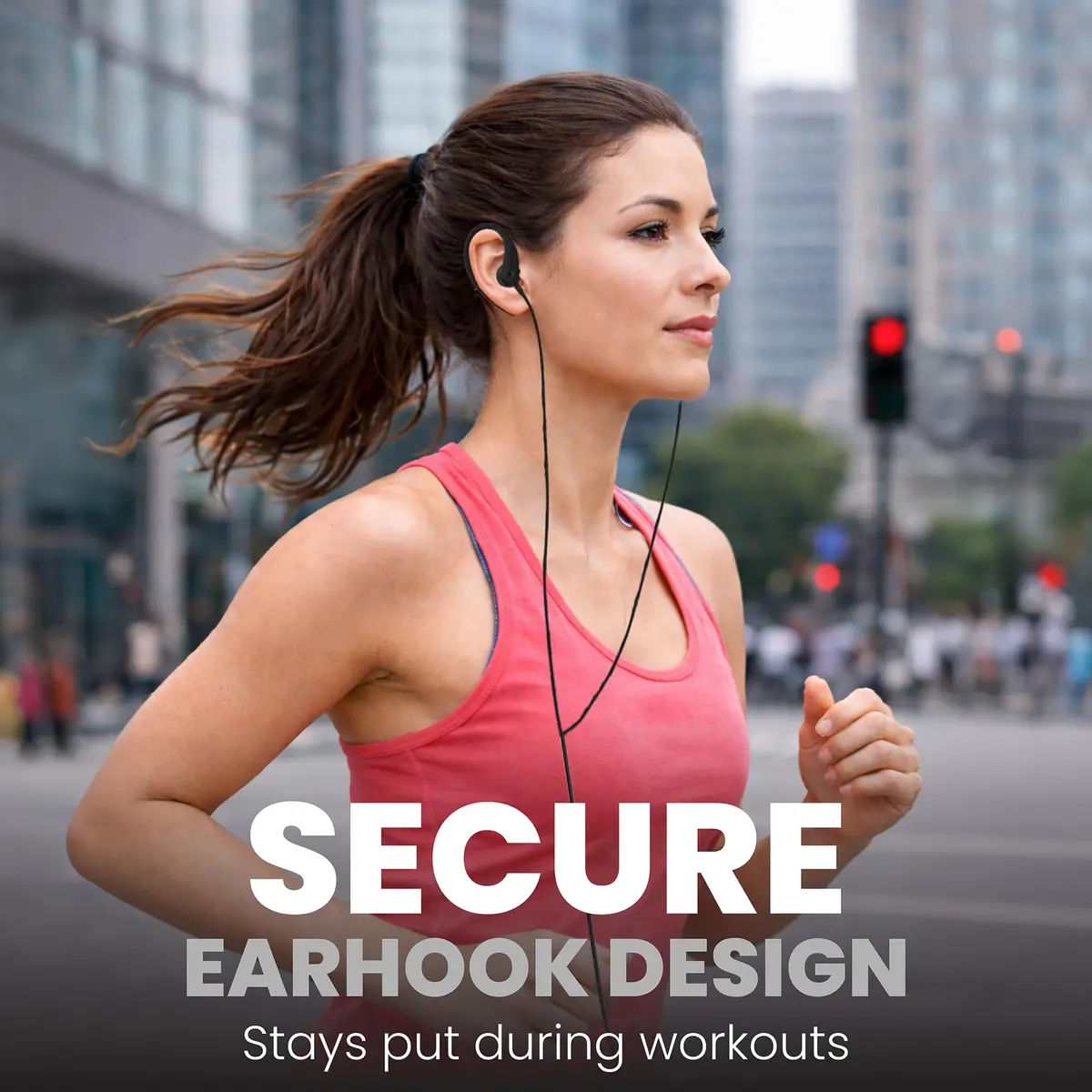 PHILIPS Headphones Black | Flexible Earhook, Wired, 3.5mm, 15mm Driver, 1.2m Cable, 1 Year Warranty - view 5