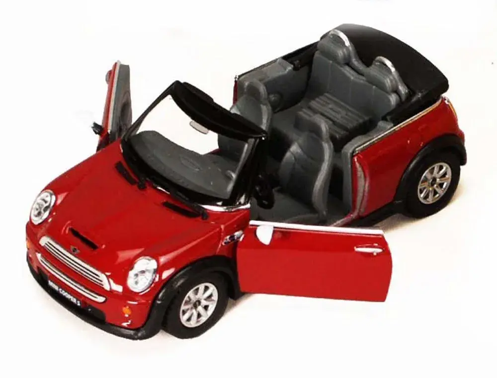 KiNSMART - Mini Cooper S 5" 1:28 Scale Die Cast Metal Model Toy Car (4 Set) - view 2
