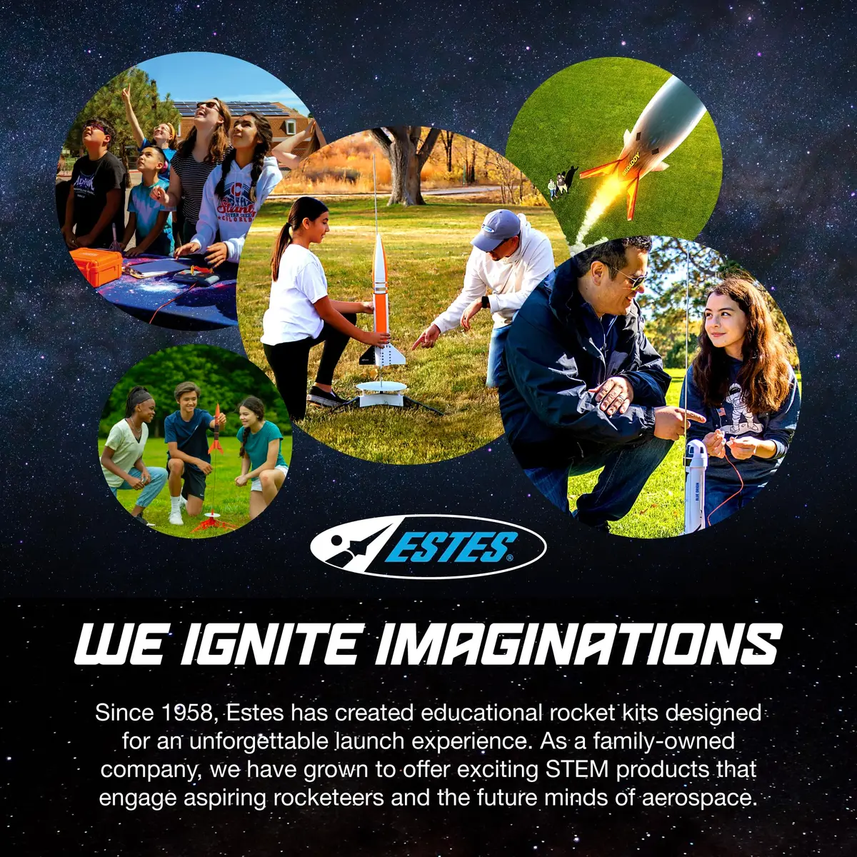 Estes Alpha III Rocket-Building Kit | Beginner Model for Ages 10+ with Launch Pad & Controller - view 7