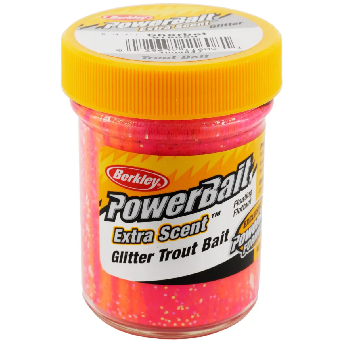 Berkley PowerBait Glitter Trout Bait Dough 1.75 oz (49.6 g) Chartreuse | Scent Dispersion Technology - view 8
