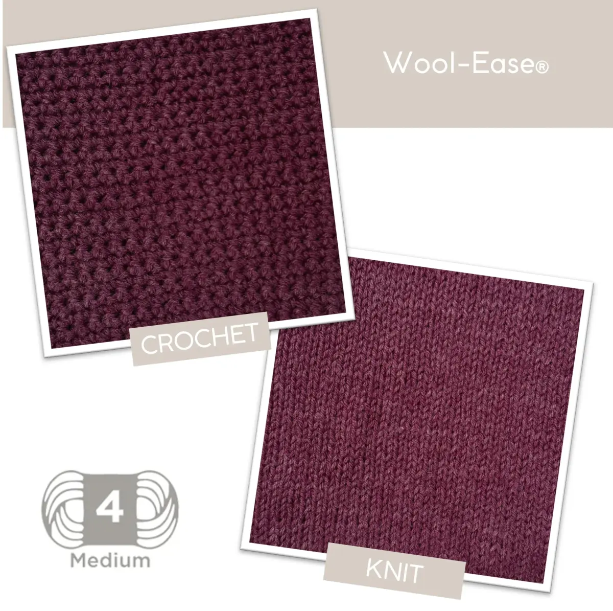 Lion Brand Yarn Wool-Ease Yarn Forest Green Heather 3oz (85g) | Worsted Weight for Knitting & Crochet - view 5