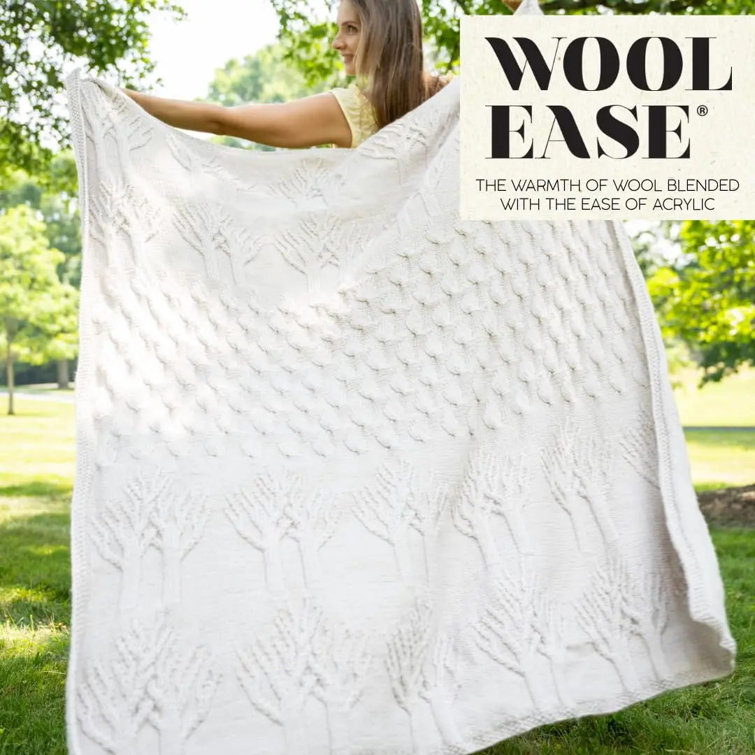 Lion Brand Wool-Ease Yarn Black | Versatile Wool & Acrylic Blend for Knitting & Crochet - view 3