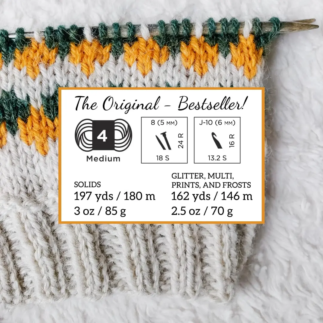 Lion Brand Wool-Ease Yarn Black | Versatile Wool & Acrylic Blend for Knitting & Crochet - view 4
