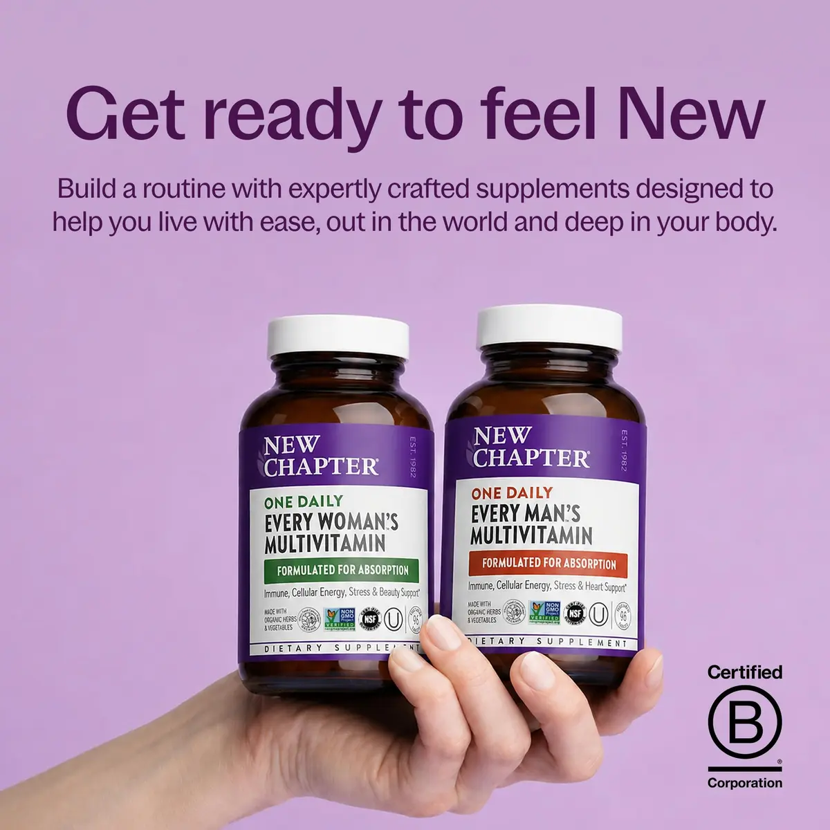 New Chapter Every Woman's One Daily Multivitamin, 72 Tablets | Whole-Food Fermented Nutrients for Women's Wellness - view 8
