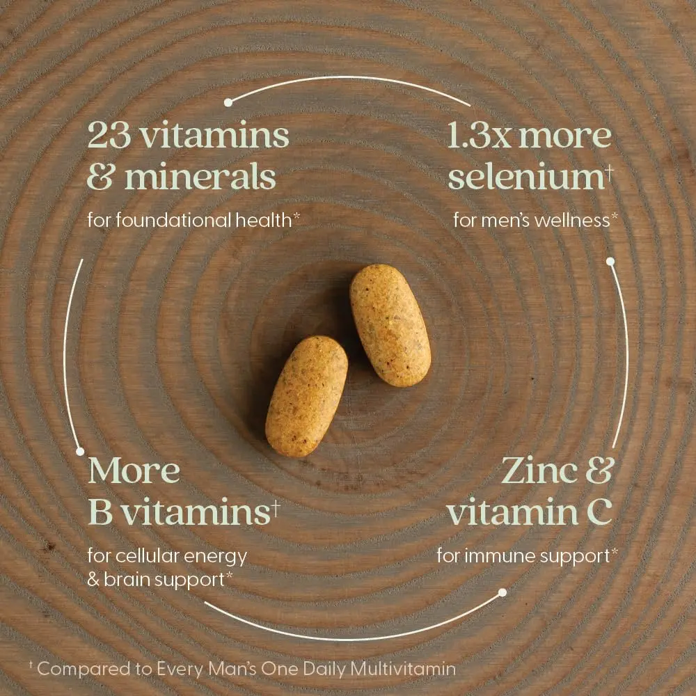 New Chapter Men's Advanced Multivitamin 120 Count | Supports Bone, Heart & Prostate Health - view 4