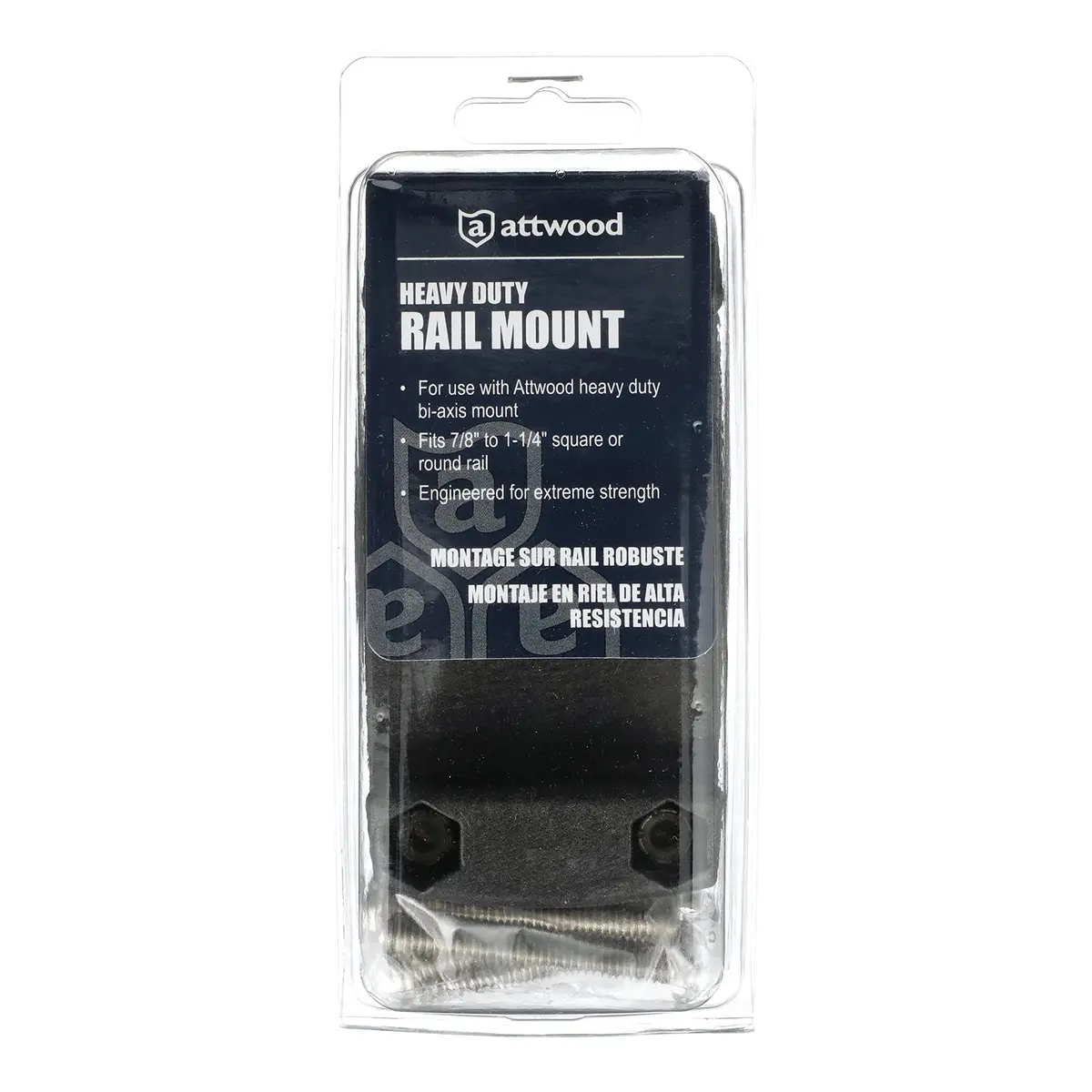 attwood Heavy-Duty Rail Mount | Secure Rod Holder for Rails 3/4-In. to 1 ¼ In. Wide - view 7