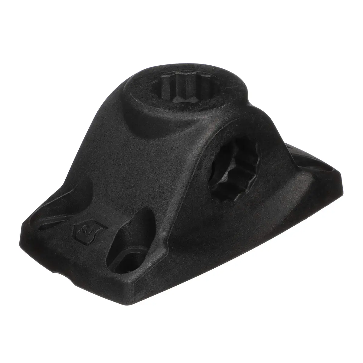 attwood Heavy-Duty Fishing Rod Holder Combo Mount Mounts on Top or Side of Gunwale Black | Secure Mounting - view 4