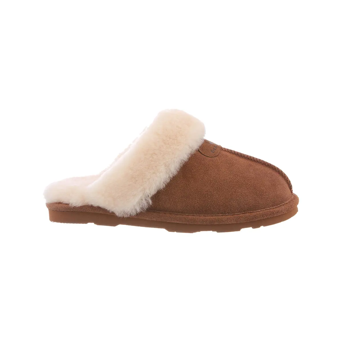 BEARPAW Loki II 12 Women's Sheepskin Slippers Hickory | Cozy Indoor-Outdoor Comfort - view 5