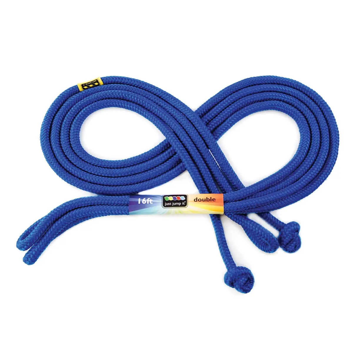 Just Jump It 16' Foot Jump Rope | Active Outdoor Youth Fitness & Double Dutch Length in Blue - main product image