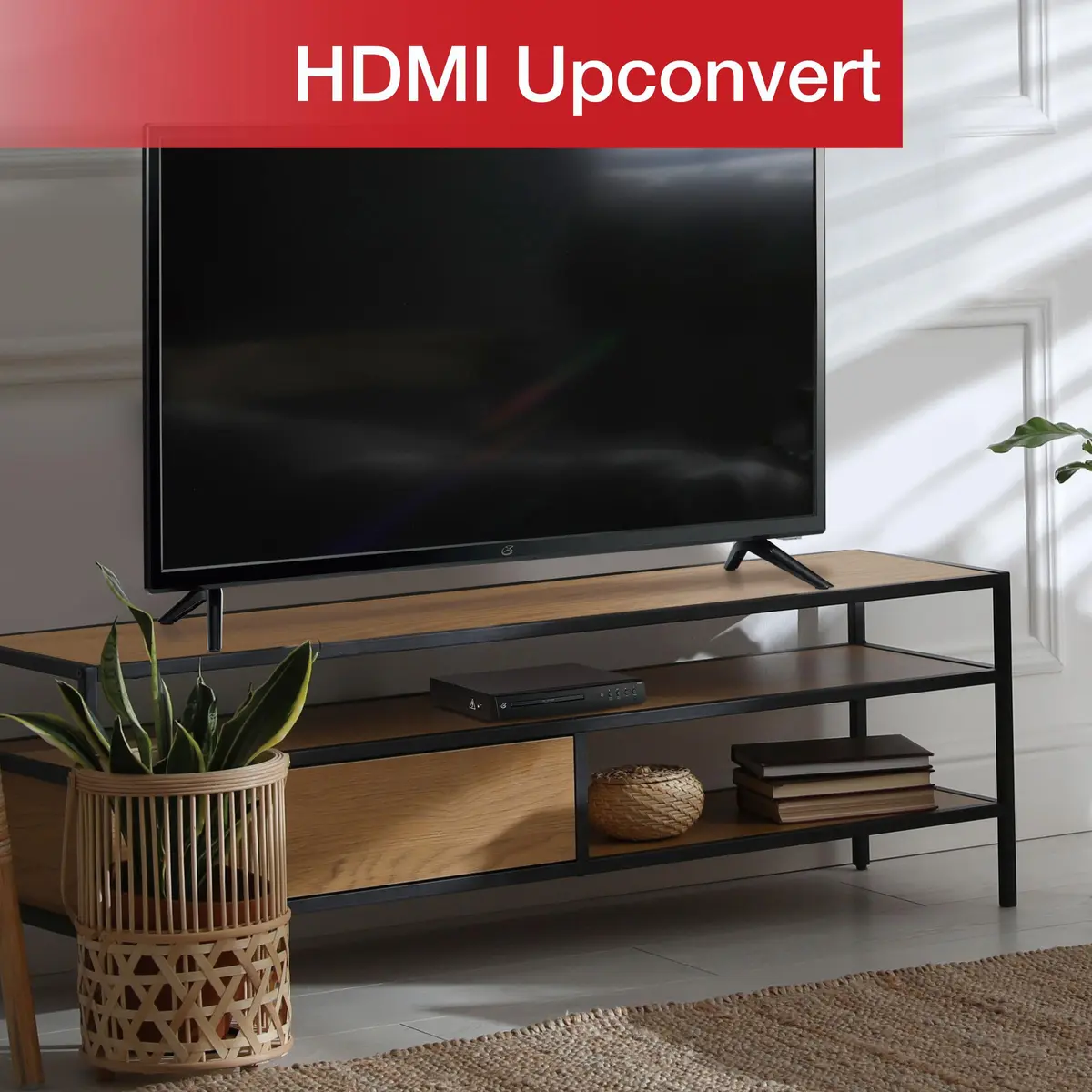 GPX DH300B 1080p Upconversion DVD Player with HDMI, Black | Supports Dolby Digital & Progressive Scan - view 6